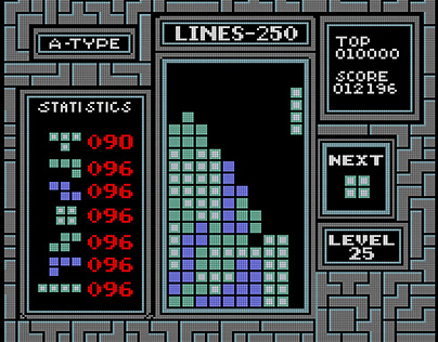 Tetris Cross-Stitch Designs