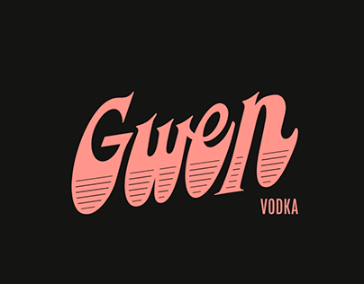Gwen Vodka Branding