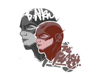 The Flash illustration by sean_zenin