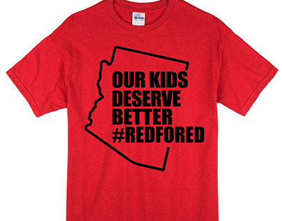 OUR KIDS DESERVE BETTER #REDFORED
