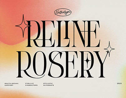 Reline Rosery - Serif Font