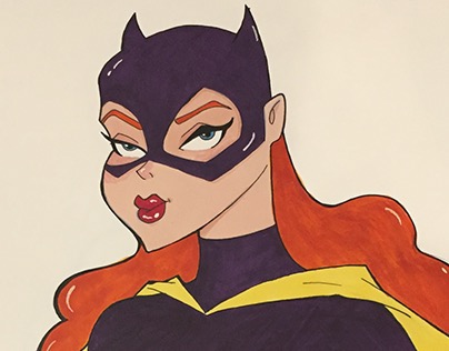 Batgirl Illustration
