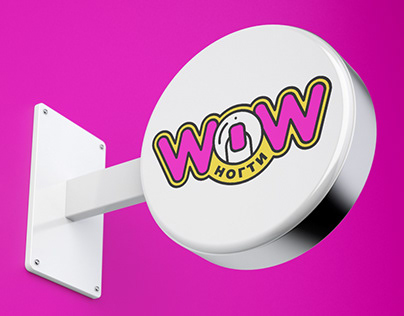 WOW nails | Brand Identity & Lettering Logo Design
