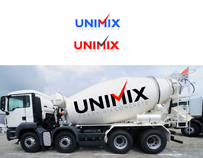 Visual identity of a cement mixer truck