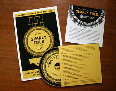 Simply Folk 40th Anniversary CD and Promotion