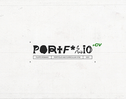 PORTFOLIO+CV｜Filippo Romano (english version)