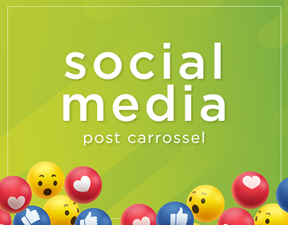 Social media 2020 - Post carrossel