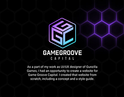 Website for GameGroove