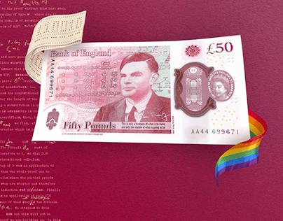 The new £50 note design revealed - Alan Turing