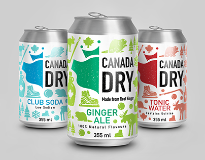 Canada Dry Package redesign