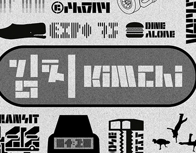 Kimchi | typeface