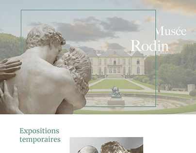 Refonte du site du Musée Rodin