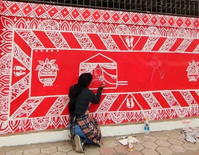 Project thumbnail - Street wall painting-📍Uttarakhand