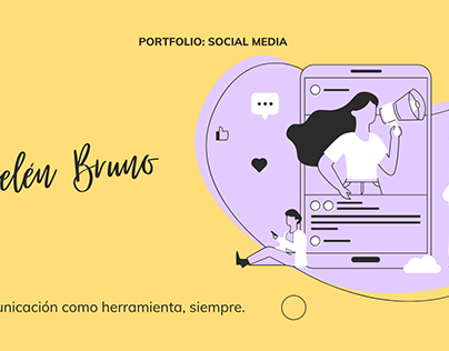 Ayelen Bruno Social Media