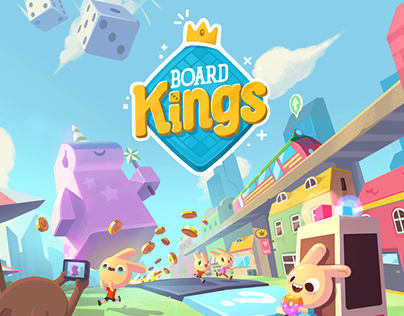 "Board Kings" Concept Art
