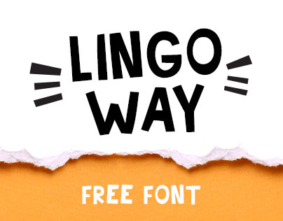 шрифт Lingo Way