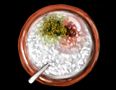 A zine on the politics behind Rice porridge of Kerala