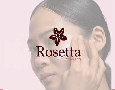 Rosetta Cosmetics Logo Design