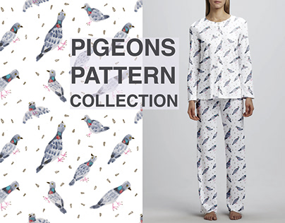 PIGEONS PATTERN COLLECTION
