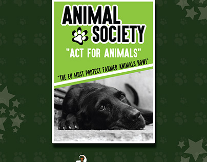 Our crafted poster of Animal Society!