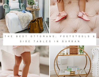 Ottomans, Footstools & Side Tables Durban | Baby Belle