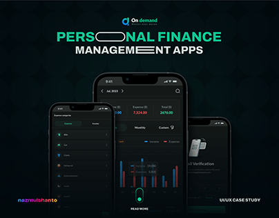 Personal Finance Management App UI/UX Case study