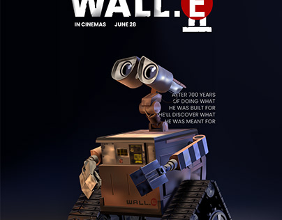 Wall E Movie Poster Design