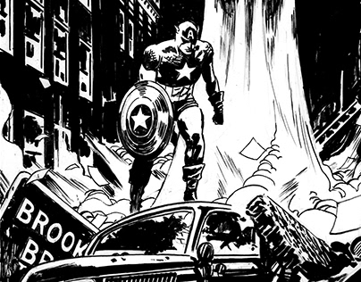 Captain America & Iron Man Commision
