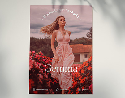 Project thumbnail - Afiche Publicitario de Gemma