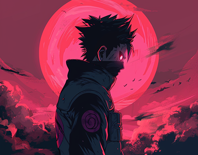 Naruto Kakashi Infinite Genjustu Poster