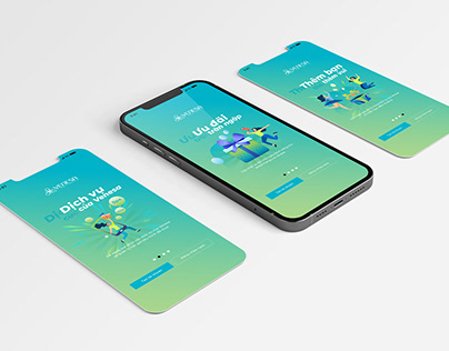 UX/UI - App design - Banner for app