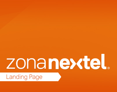 Zona Nextel • Landing Page