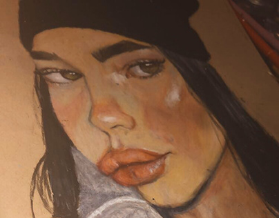 2020 Colored Pencil on Toned Tan Paper Ryleigh Skye