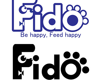 Logo Design ( Fido Dog feed & Daily needs company)