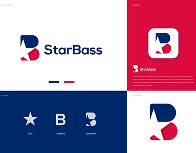 StarBass logo design (Unused logo)