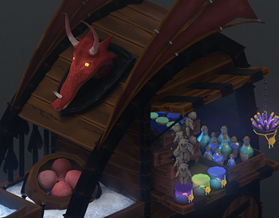 Sims Dragon Cart
