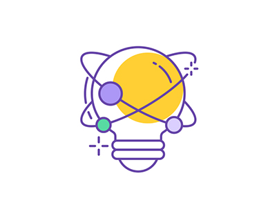 40 Purple Business Icons