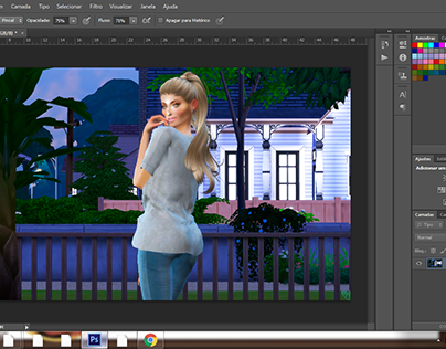 Speed Paint The Sims 4