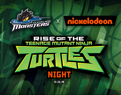 Cleveland Monsters x Nickelodeon TMNT Night