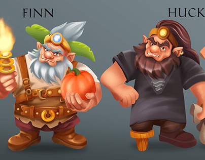 Dwarfs characters