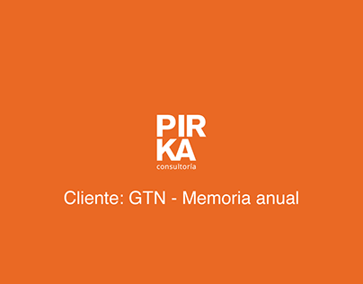 Cliente: GTN - Memoria anual