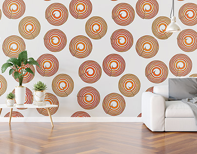 Spirals - Generative wall paper