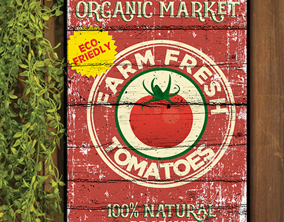 Tomatoes Farm Poster