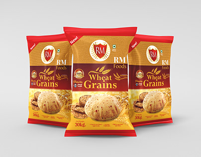 Wheat Bag Packaging Design