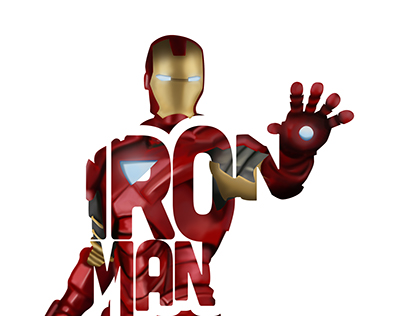 Iron Man Typography