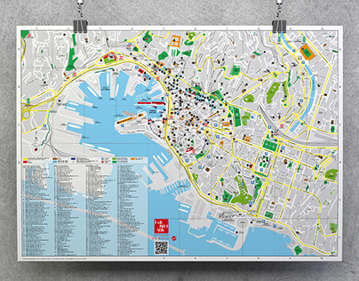 GENOVA TURISMO - Mappa della città