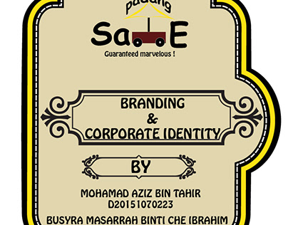 Branding & Corperate Identity (Sate Padang)
