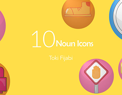 10 Noun Icon Set