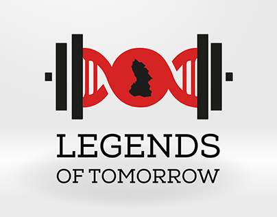 Legends of tomorrow logo design concept