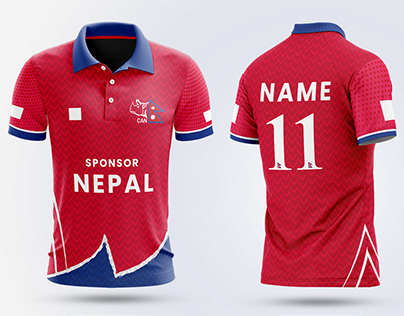 Nepal National Cricket Team Jersey Design